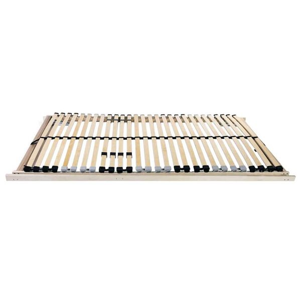 vidaXL Bett-Lattenrost Braun 100 x 190 cm Massivholz Buche