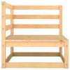 vidaXL 8-tlg. Garten-Lounge-Set Massivholz Kiefer