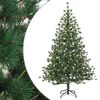 vidaXL K&uuml;nstlicher klappbarer Weihnachtsbaum 150 cm 150 LEDs