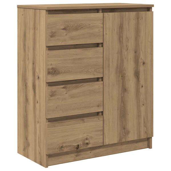 vidaXL Sideboard mit Schubladen Artisan-Eiche 71x35x84cm Holzwerkstoff