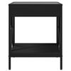 vidaXL Couchtisch mit Infinity-LED Schwarz 40x40x49 cm