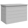 vidaXL Outdoor-Kissenbox Grau 77,5x44,5x53 cm Polypropylen
