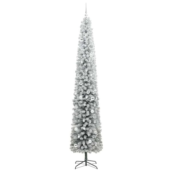 vidaXL K&uuml;nstlicher Weihnachtsbaum mit 300 LEDs mit St&auml;nder Gr&uuml;n 270 cm