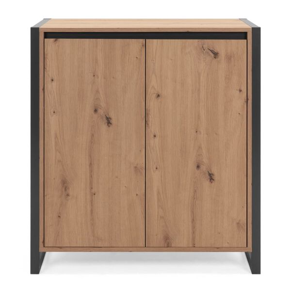 Finori Beistellschrank Denver 1 Artisan-Eiche und Anthrazit