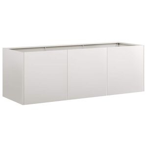 vidaXL Pflanzk&uuml;bel 120x40x40 cm Edelstahl