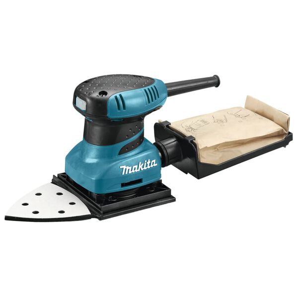 Makita Schwingschleifer 200 W Blau und Schwarz