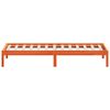 vidaXL Tagesbett ohne Matratze Wachsbraun 90x190 cm Massivholz Kiefer