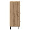 vidaXL Sideboard Artisan-Eiche 34 x 34,5 x 90 cm Holzwerkstoff