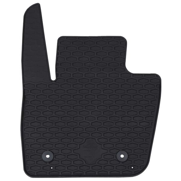 vidaXL Autofu&szlig;matte 4 pcs Schwarz Geeignet f&uuml;r Ford MONDEO 2014- Gummi