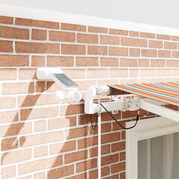 vidaXL Einziehbare Markise Mehrfarbig 300 x 250 cm