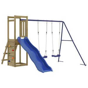 vidaXL Spielturm Impr&auml;gniertes Kiefernholz