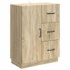 vidaXL Sideboard Sonoma-Eiche 66 x 34,5 x 87 cm Holzwerkstoff