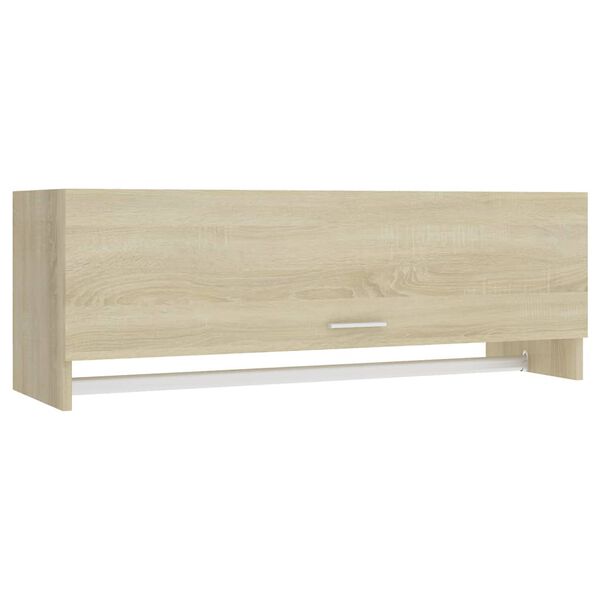 vidaXL Kleiderschrank Sonoma-Eiche 100x32,5x35 cm Holzwerkstoff