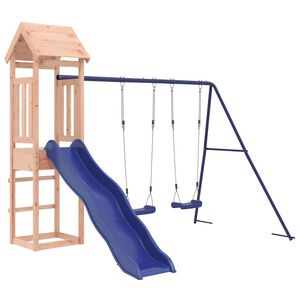 vidaXL Spielturm Massivholz Douglasie