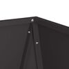 vidaXL Pflanzk&uuml;bel 2 pcs Schwarz 50 x 50 x 75 cm Stahl