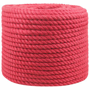 vidaXL Juteseil Rot 100% Tossa Jute