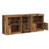 vidaXL LED-Sideboard Altholz 162 x 37 x 67 cm Holzwerkstoff