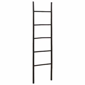 vidaXL Deckenleiter Schwarz 40 x 150 cm Bambus
