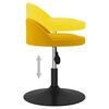 vidaXL Barhocker Senfgelb Samt
