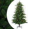 vidaXL K&uuml;nstlicher Weihnachtsbaum 120 cm 150 LEDs Warmes Wei&szlig;
