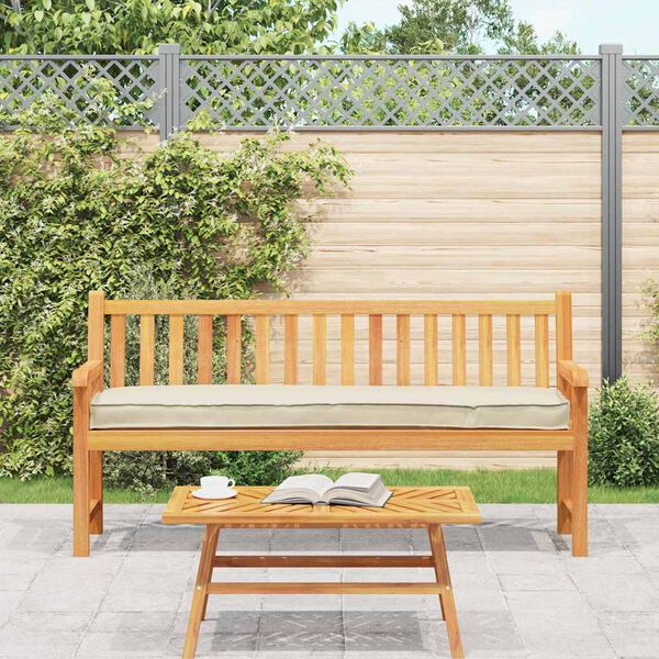 vidaXL Palettenkissen Creme 180 x 40 x 8 cm Oxford-Stoff