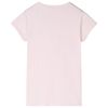 Kinder-T-Shirt Zartrosa 116
