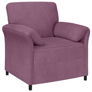vidaXL 1-Sitzer Sofa Lila 88 x 83 x 95 cm Samt
