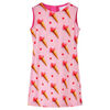 vidaXL Kinderkleid Knallrosa 128