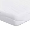 vidaXL Matratze Mittel 160 x 200 cm Wei&szlig;