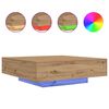 vidaXL Couchtisch Artisan-Eiche 100 x 100 x 31 cm Holzwerkstoff