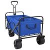 vidaXL Faltbarer Einkaufswagen 89 x 63 x 96 cm Blau 200 kg