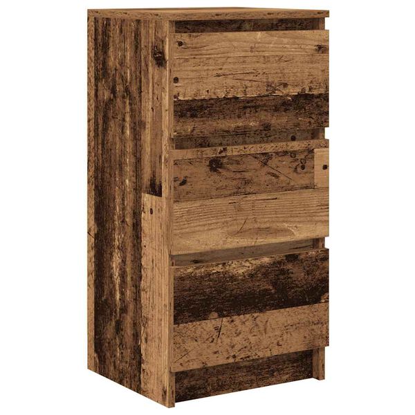 vidaXL Sideboard Altholz-Optik 37,5x35x76 cm Holzwerkstoff