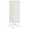 vidaXL Highboard Weiß 36x39x123 cm Stahl