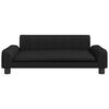 vidaXL Kindersofa Schwarz 90x53x30 cm Kunstleder