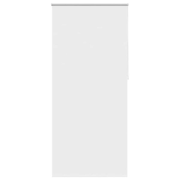 vidaXL Verdunkelungsrollo 104,4 x 230 cm, Stoffbreite 100 cm, Wei&szlig;