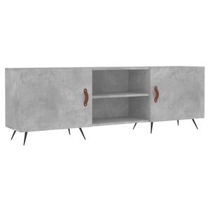 vidaXL TV-Schrank Betongrau 150x30x50 cm Holzwerkstoff