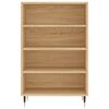 vidaXL Highboard Sonoma-Eiche 57x35x90 cm Holzwerkstoff