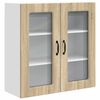 vidaXL K&uuml;chenschrank Kalmar Sonoma-Eiche 80 x 31 x 80 cm Holzwerkstoff