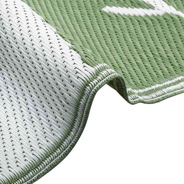 vidaXL Outdoor Teppich ARAKIL Blatt 300 x 400 cm PP