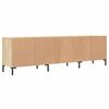 vidaXL TV-Schrank Sonoma-Eiche 150x30x44,5 cm Holzwerkstoff