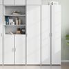 vidaXL Highboard Wei&szlig; 45x42,5x185 cm Holzwerkstoff