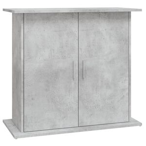 vidaXL Aquariumst&auml;nder Betongrau 81 x 36 x 73 cm Holzwerkstoff