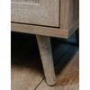 Finori Beistellschrank Bali 01A Sonoma-Eiche und Raffia-Druck