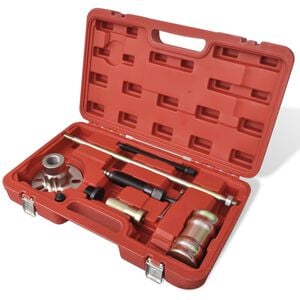 vidaXL Hydraulischer Radnaben-Abzieher mit Hammer 10 Tonnen