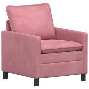 vidaXL Sofa Rosa 76 x 81 x 87,5 cm Samt