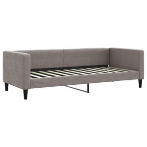 vidaXL Tagesbett Taupe 80x200 cm Stoff