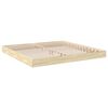 vidaXL Bettgestell ohne Matratze Sonoma-Eiche 200x200 cm Holzwerkstoff