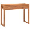 vidaXL Schreibtisch mit 2 Schubladen 100x40x75 cm Teakholz