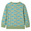 Kinder-Sweatshirt Helles Khaki 92