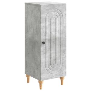 vidaXL Sideboard Betongrau 33 x 34,5 x 90 cm Holzwerkstoff